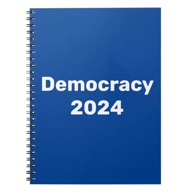 Carnet Élection présidentielle de 2024 pour la démocratie (Devant)