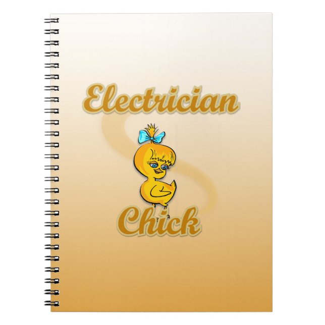 Carnet Électricien Chick (Devant)