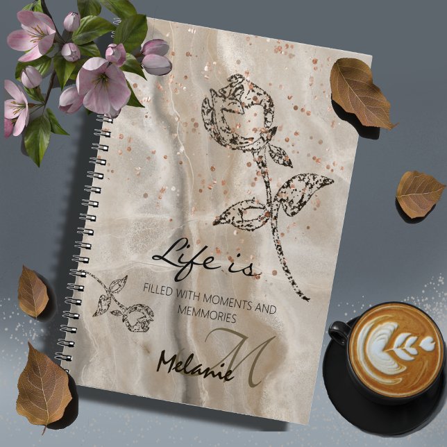 Carnet Élégant beige (Créateur téléchargé)