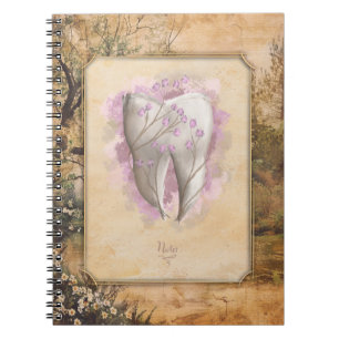 Carnet Élégant cadeau dentaire Vintage à l'ancienne