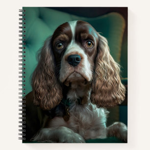 Carnet Elégant Cocker Spaniel Classic Portrait Design