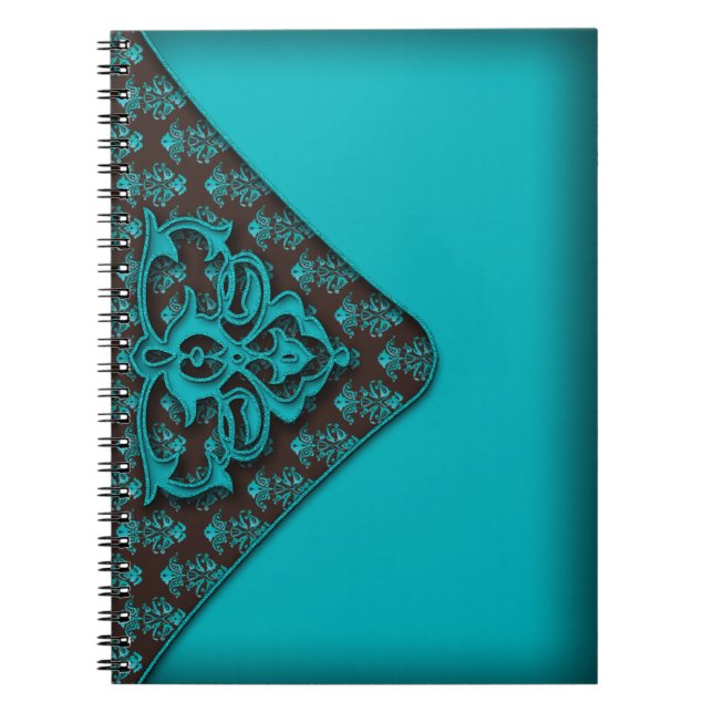 Carnet élégant de journal d'enveloppe (Devant)