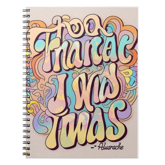 Carnet "Elegant Echoes" (Devant)