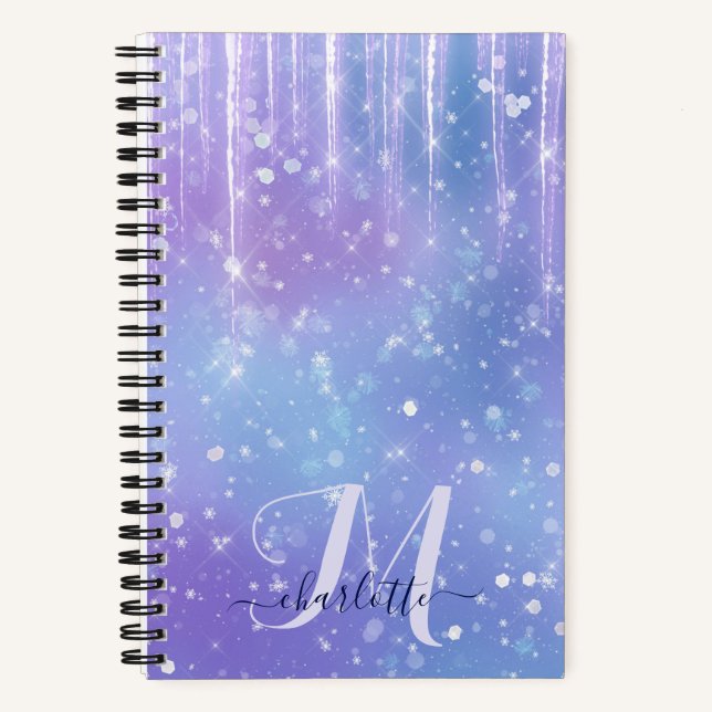 Carnet Élégant et brillant pourpre (Recto)