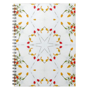 Carnet Élégant floral Vintage