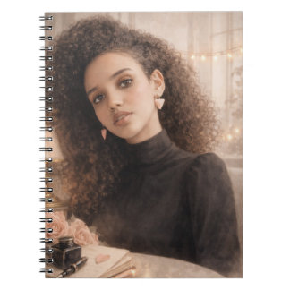 Carnet Elegant- Inspiring Beauty Spiral Photo Notebook