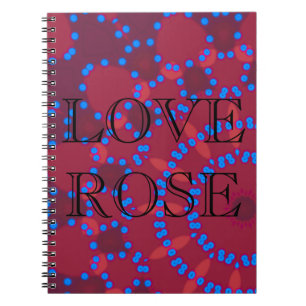 Carnet Élégant - MANDALA - ROSE - ROUGE