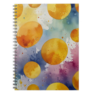 Carnet Elégant Motif aquarelle