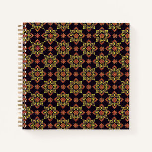Carnet Élégant Motif Floral Mandala