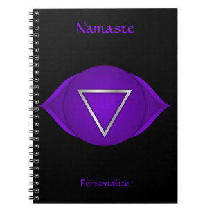 Carnet Elegant Namaste Indigo Third Eye Chakra