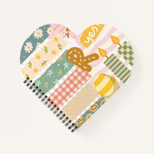 Carnet Elégant retro collage art girly scrapbook Motif