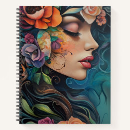 Carnet Elegant Whispers of Bloom