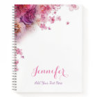 Elégante aquarelle Fleurs Rose Modèle moderne