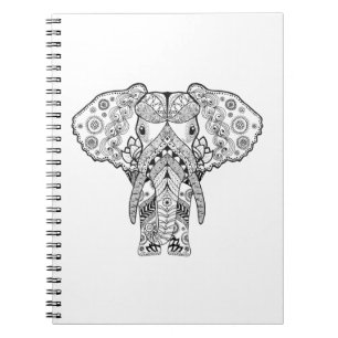 Carnet Éléphant de style