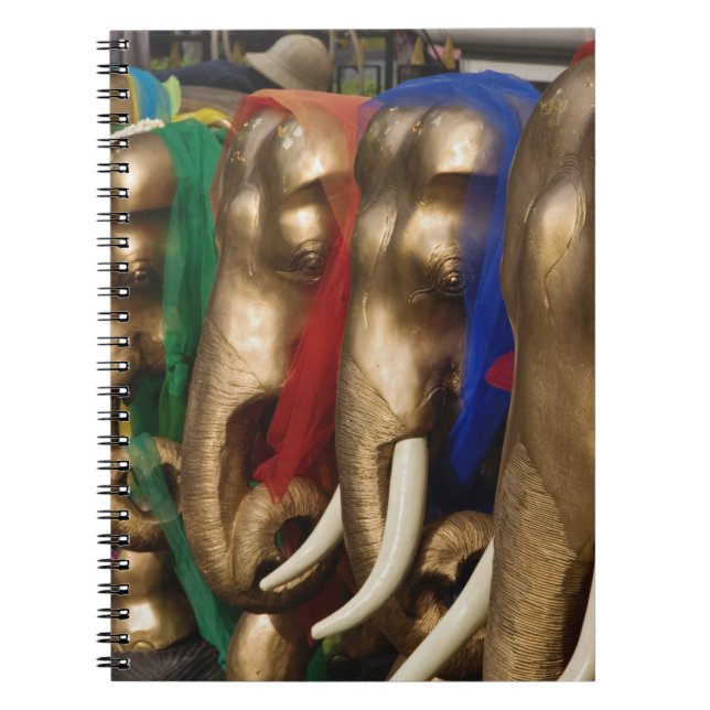 Carnet Éléphants dorés (Devant)