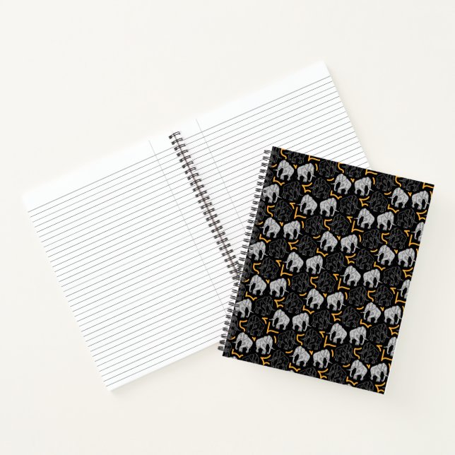 Carnet Eléphants gris (Intérieur)