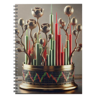 Carnet Elevez votre espace avec l'art inspiré du trading.