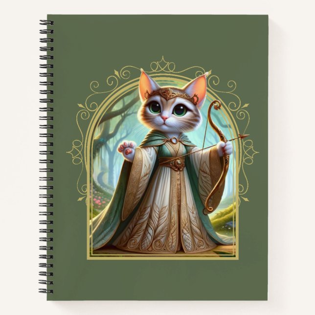 Carnet Elf Feline Imaginaire Adventure (Devant)