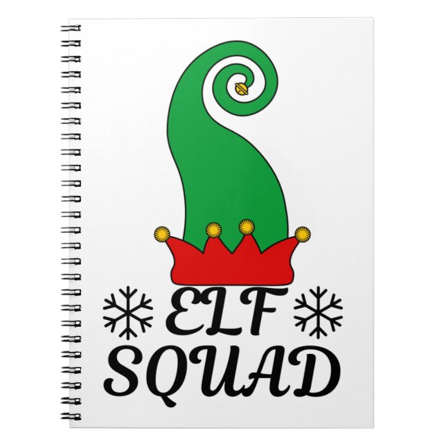 Carnet Elf Squad (Devant)
