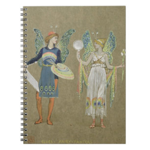 Carnet Elfes et peintres de fées, de "The Snowman" 1899