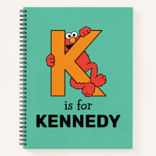 Carnet Elmo Alphabet   K Orange