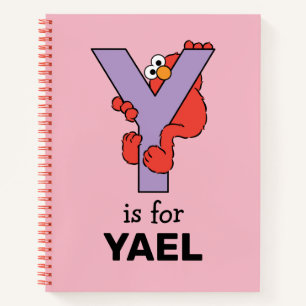 Carnet Elmo Alphabet Y Violet
