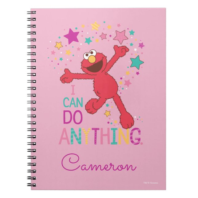 Carnet Elmo | Je Peux Tout Faire (Devant)