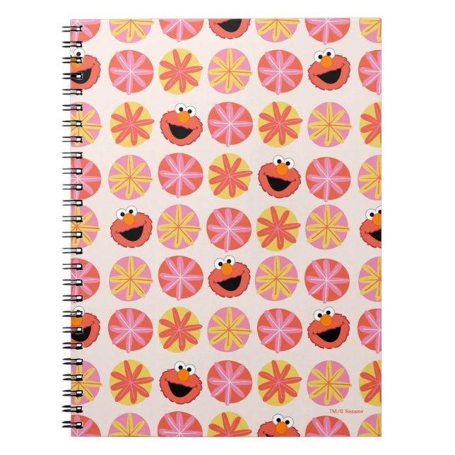 Carnet Elmo Pom-Pom Motif (Devant)