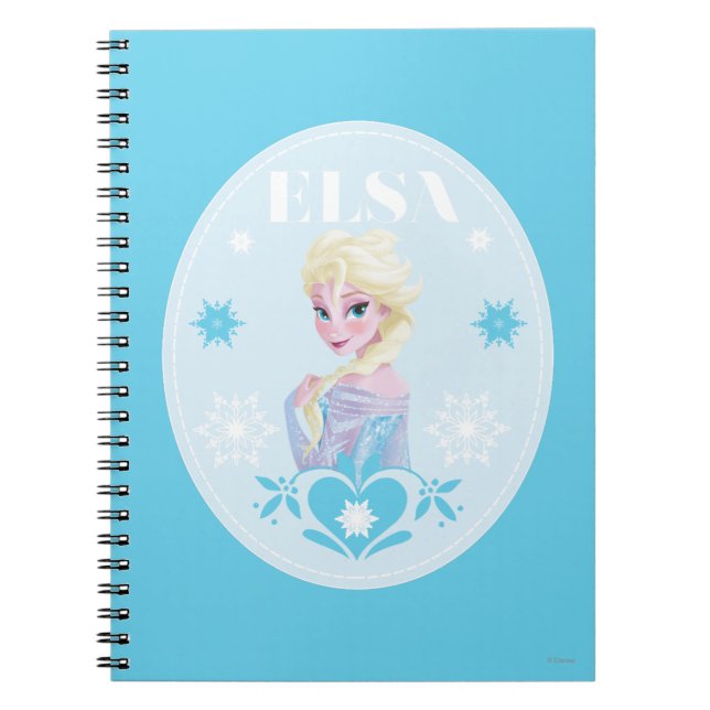 Carnet Elsa | Les flocons de neige (Devant)