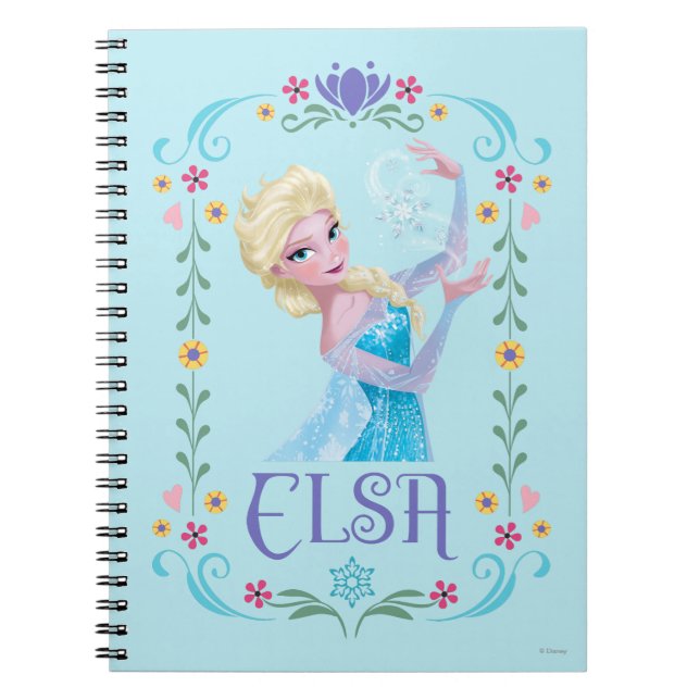 Carnet Elsa | Mes pouvoirs sont forts (Devant)