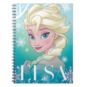 Carnet Elsa Portrait hivernal