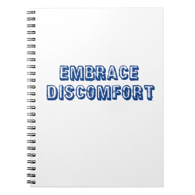 Carnet Embrasser l'inconfort (Devant)
