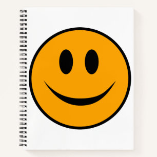 Carnet Emoji du visage souriant