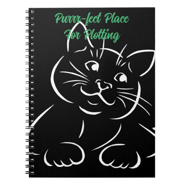 Carnet Emplacement parfait pour tracer l'enregistreur (Devant)