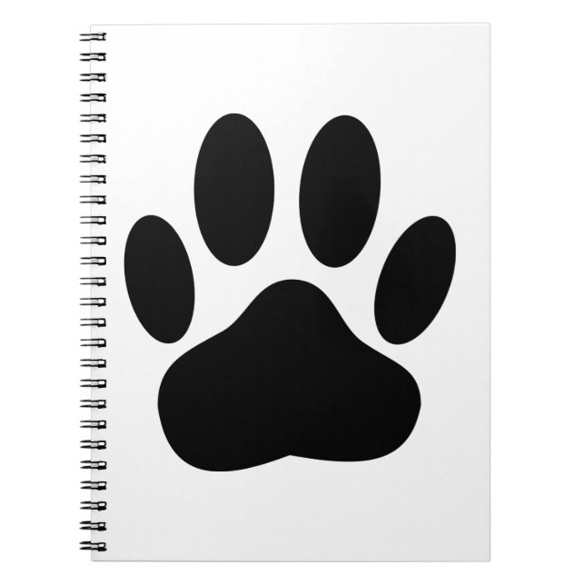 Carnet Empreinte de chien (Devant)