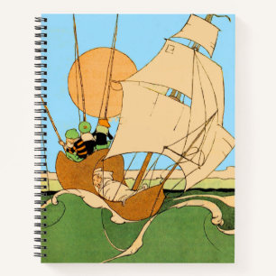 Carnet Empreinte Wynken, Blynken et Nod
