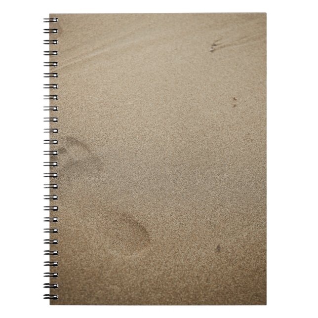Carnet Empreintes sur sable (Devant)