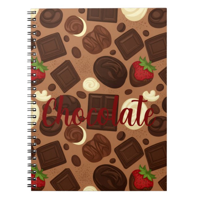carnet en chocolat (Devant)