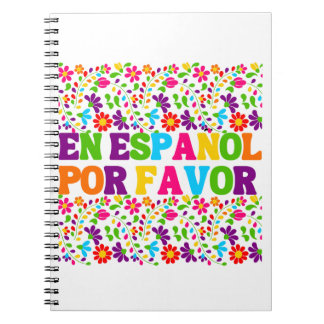 Carnet En Español Por Favor, Maestro Cadeau Enseignant Es