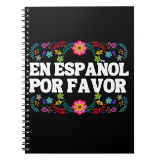 Carnet En Español Por Favor, Maestro Cadeau Enseignant Es