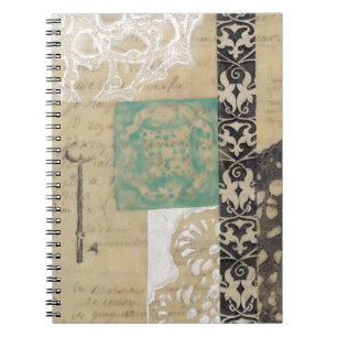Carnet En filigrane et clé II