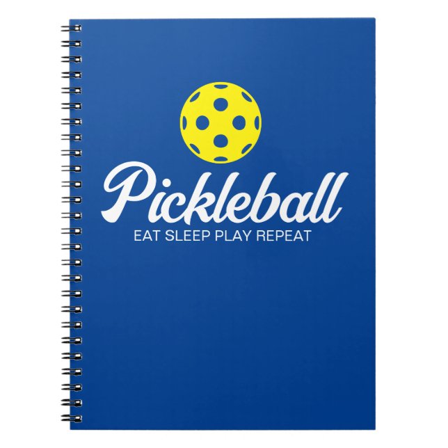 Carnet en spirale du joueur de basket-ball avec un (Devant)