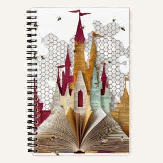 Carnet Enchanted Storybook Castle Spiral Notebook