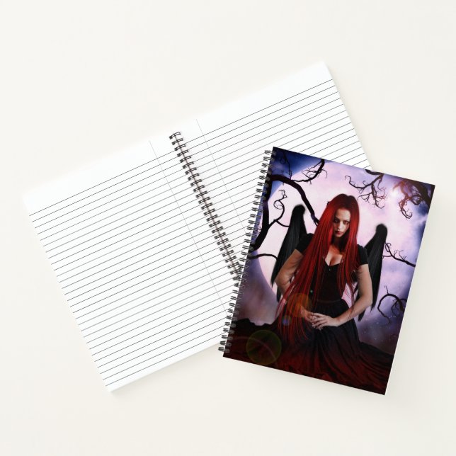 Carnet Enchanteuse sombre (Intérieur)