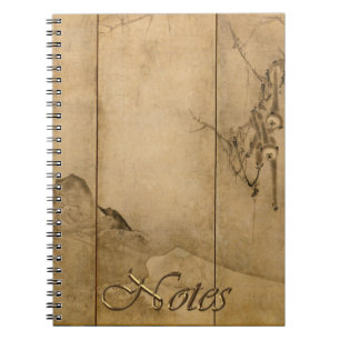 Carnet Encre japonaise sur papier Gibbons Primates & Pays