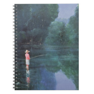 Carnet Enfant pêchant 1989