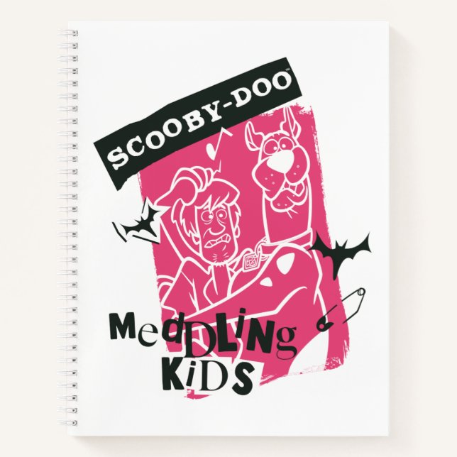 Carnet Enfants qui se mêlent de Shaggy et Scooby-Doo Punk (Devant)