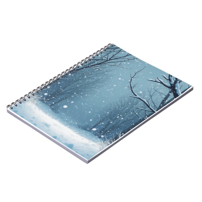 carnet enneigé (Côté gauche)