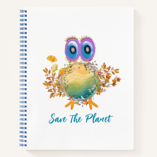 Carnet Enregistrer la collection Planet (Devant)