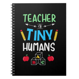 Carnet Enseignant Cadeau enseignant minuscules humains